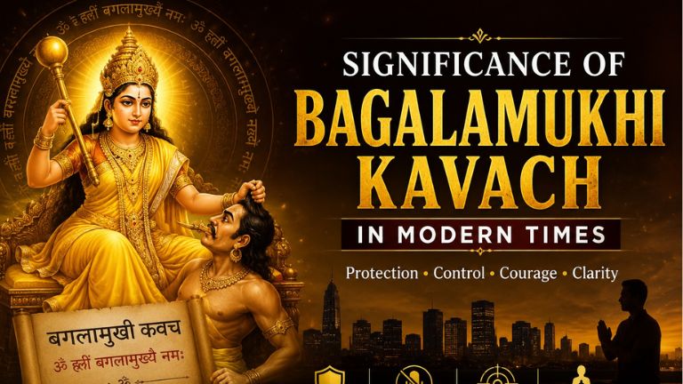 Significance of Bagalamukhi Kavach in Modern Times